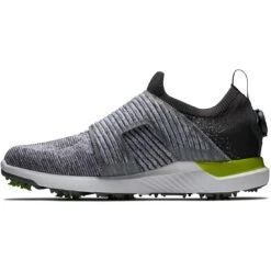 FootJoy HyperFlex BOA Golf Shoes Charcoal/Lime 12 FootJoy HyperFlex BOA Golf Shoes Charcoal/Lime -Golf Shop footjoy hyperflex boa golf shoes black lime 51038 side itempicture