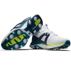 FootJoy HyperFlex Golf Shoes White/Navy/Lime -Golf Shop footjoy hyperflex golf shoes white navy lime 51075 combo itempicture