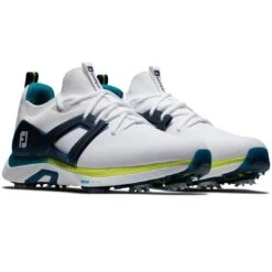 FootJoy HyperFlex Golf Shoes White/Navy/Lime -Golf Shop footjoy hyperflex golf shoes white navy lime 51075 pair itempicture