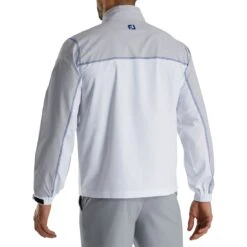FootJoy Sport Windshirt -Golf Shop footjoy sport windshirt white grey royal back itempicture