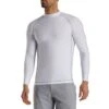FootJoy Thermal Base Layer Shirt -Golf Shop footjoy thermal base layer shirt white front itempicture