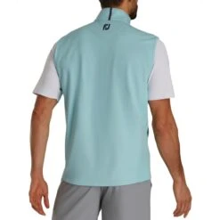 FootJoy ThermoSeries Fleece Back Vest -Golf Shop footjoy thermoseries fleece back vest seaglass back itempicture