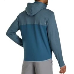 FootJoy ThermoSeries Full Zip Hoodie 10 FootJoy ThermoSeries Full Zip Hoodie -Golf Shop footjoy thermoseries full zip hoodie slate back itempicture
