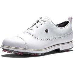 FootJoy Women's Premiere Series Cap Toe Golf Shoes White -Golf Shop footjoy womens premiere series golf shoes white cap toe toe itempicture