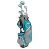 Tour Edge Women's Lady Edge Starter Set -Golf Shop golf package sets tour edge womens lady edge starter set turquoise stand bag itempicture