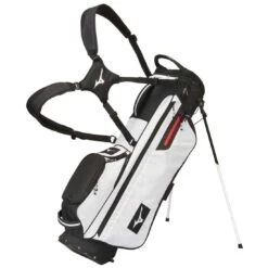 Mizuno BR-D3 Stand Bag -Golf Shop mizuno 2022 br d3 stand bag white black itempicture