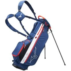 Mizuno K1-LO Lightweight Stand Bag 9 Mizuno K1-LO Lightweight Stand Bag -Golf Shop mizuno 2023 k1 l0 lightweight stand bag navy red itempicture