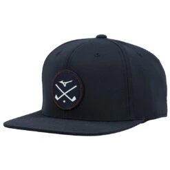 Mizuno Crossed Clubs Snapback Hat -Golf Shop mizuno crossed clubs snapback hat navy itempicture