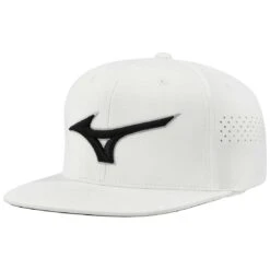Mizuno Tour Flat Snapback Hat 10 Mizuno Tour Flat Snapback Hat -Golf Shop mizuno tour flat bill snapback hat white black itempicture