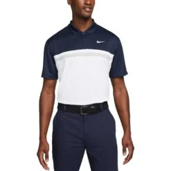 Nike Dri-FIT Victory Colorblock Polo 12 Nike Dri-FIT Victory Colorblock Polo -Golf Shop nike 2022 dri fit victory colorblock polo obsidian white itempicture