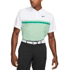 Nike Dri-FIT Victory Colorblock Polo 15 Nike Dri-FIT Victory Colorblock Polo -Golf Shop nike 2022 dri fit victory colorblock polo white enamel green itempicture