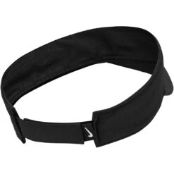 Nike Dri-FIT Ace Visor -Golf Shop nike 2023 dri fit ace visor black back itempicture