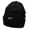 Nike Peak Beanie -Golf Shop nike 2023 peak beanie black front itempicture