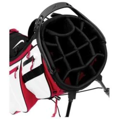 Nike Air Hybrid 2 Stand Bag -Golf Shop nike air hybrid 2 stand bag university red black black top itempicture