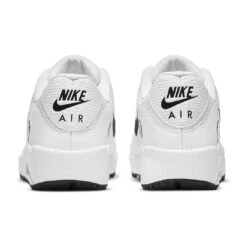 Nike Air Max 90 G Golf Shoes White/Black -Golf Shop nike air max 90 g golf shoes white black heel itempicture