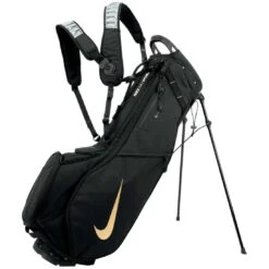Nike Air Sport 2 Stand Bag -Golf Shop nike air sport 2 stand bag black black metallic gold itempicture