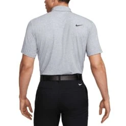 Nike Dri-FIT Tour Heather Polo -Golf Shop nike dri fit tour heather polo midnight navy back itempicture