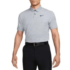 Nike Dri-FIT Tour Heather Polo -Golf Shop nike dri fit tour heather polo midnight navy itempicture