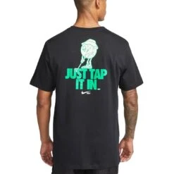 Nike Golf Energy Tee -Golf Shop nike golf energy tee black back itempicture