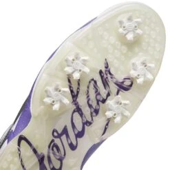 Nike Jordan Retro 6 G Golf Shoes Metallic Silver/Oxygen Purple -Golf Shop nike jordan retro 6 g nrg golf shoes metallic silver oxygen purple dole detial itempicture