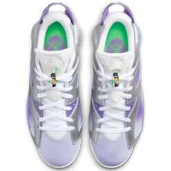 Nike Jordan Retro 6 G Golf Shoes Metallic Silver/Oxygen Purple -Golf Shop nike jordan retro 6 g nrg golf shoes metallic silver oxygen purple top itempicture