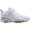 Nike Jordan Retro 6 G Golf Shoes White/Khaki -Golf Shop nike jordan retro 6 shoes white khaki dv1376 100 hero itempicture