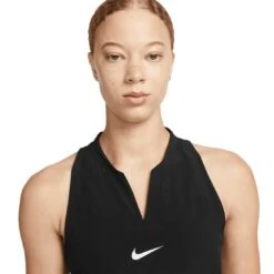 Nike Women's Dri-FIT Advantage Club Sleeveless Dress 15 Nike Women's Dri-FIT Advantage Club Sleeveless Dress -Golf Shop nike womens dri fit advantage club sleeveless dress black detail3 itempicture