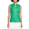 Nike Women's Dri-FIT Victory Embossed Sleeveless Polo -Golf Shop nike womens dri fit victory embossed sleeveless polo neptune green itempicture