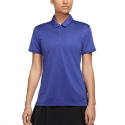 Nike Women's Dri-FIT Victory Textured Polo -Golf Shop nike womens dri fit victory textured polo lapis itempicture
