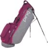Ping 2020 Women's Hoofer Lite Stand Bag -Golf Shop ping 2020 womens hoofer lite stand bag grey garnet magenta itempicture