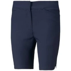 Puma Women's Bermuda Shorts -Golf Shop puma 2022 womens bermuda shorts navy blazer itempicture