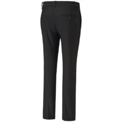 Puma Women's Golf Pants -Golf Shop puma 2022 womens golf pants black back itempicture