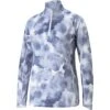 Puma Women's YOU-V Cloud Quarter Zip -Golf Shop puma 2023 womens you v cloud quarter zip navy blazer itempicture