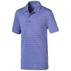 Puma Boys Rotation Stripe Polo -Golf Shop puma boys rotation stripe polo dazzling blue