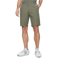 Puma Dealer 10 Inch Shorts 19 Puma Dealer 10 Inch Shorts -Golf Shop puma dealer 10 inch shorts dark sage front itempicture