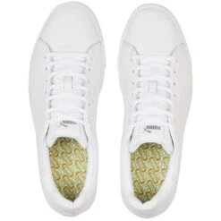 Puma Fusion Classic Golf Shoes White -Golf Shop puma fusion classic golf shoes white 376982 01 top itempicture