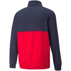 Puma 2022 Gamer Colorblock Pullover 7 Puma 2022 Gamer Colorblock Pullover -Golf Shop puma gamer colorblock pullover navy blazer ski patrol back itempicture