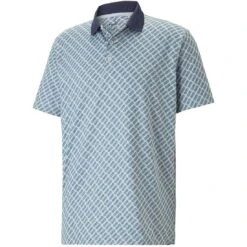 Puma MATTR Pineapples Polo 9 Puma MATTR Pineapples Polo -Golf Shop puma mattr pineapples polo navy blazer front itempicture