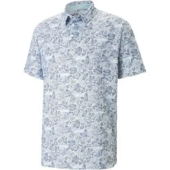 Puma MATTR Seaplanes Polo 7 Puma MATTR Seaplanes Polo -Golf Shop puma mattr seaplanes polo navy blazer front itempicture