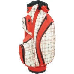 RJ Sports Women's Paradise Cart Bag 15 RJ Sports Women's Paradise Cart Bag -Golf Shop rj sports 2023 paradise cart bag cherry plaid left itempicture