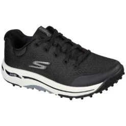 Skechers Women's GO GOLF Arch Fit Balance Golf Shoes Black -Golf Shop skechers womens go golf arch fit balance golf shoes black toe