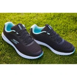Skechers Women's GO GOLF Max Fairway 3 Golf Shoes Black/Turquoise 11 Skechers Women's GO GOLF Max Fairway 3 Golf Shoes Black/Turquoise -Golf Shop skechers womens go golf max fairway 3 golf shoes black turquoise beauty itempicture