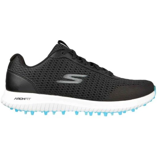 Skechers Women's GO GOLF Max Fairway 3 Golf Shoes Black/Turquoise