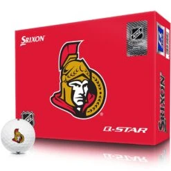 Srixon Q-Star NHL Golf Balls -Golf Shop srixon q star nhl golf balls ottawa senators itempicture