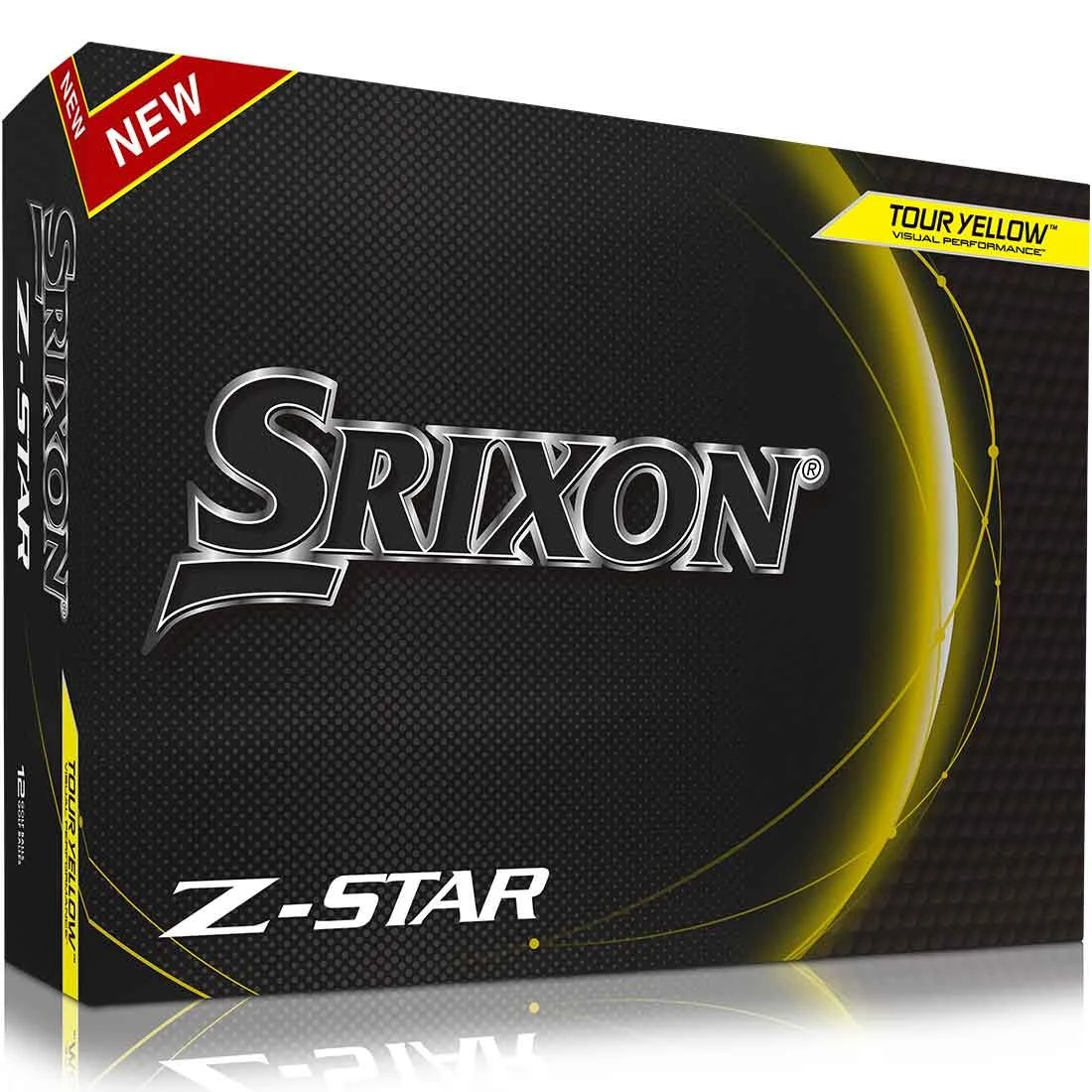Srixon Z-Star 8 Yellow Golf Balls 2 Srixon Z-Star 8 Yellow Golf Balls