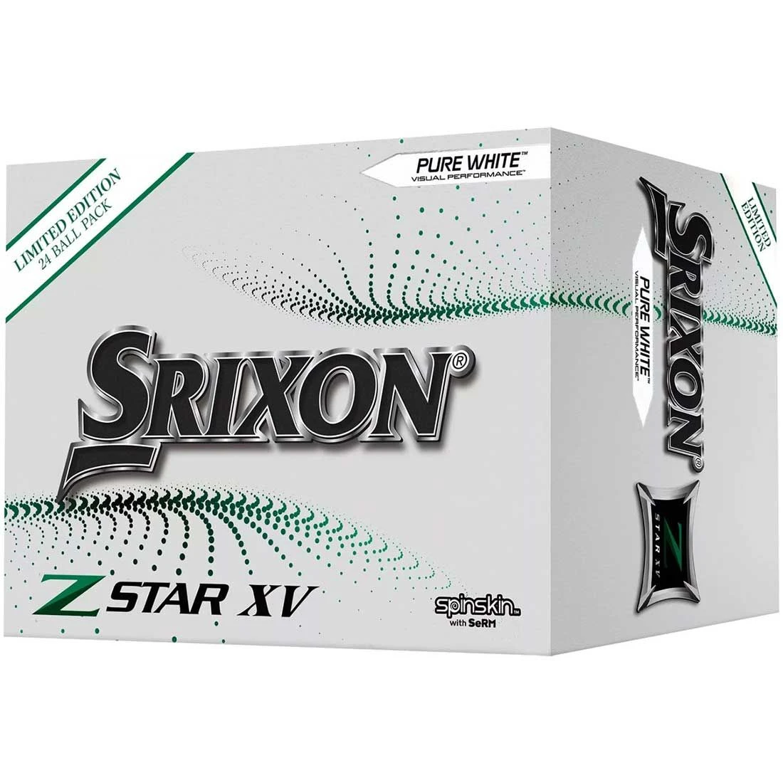 Srixon Z-Star XV 7 Limited Edition 24-Pack Golf Balls White 3 Srixon Z-Star XV 7 Limited Edition 24-Pack Golf Balls White