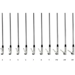 Srixon ZX7 Irons -Golf Shop srixon zx7 irons toe lineup itempicture