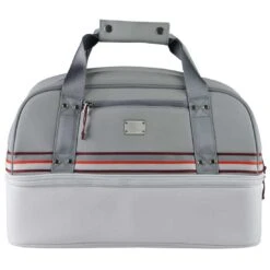Sun Mountain Mid-Stripe Boston Bag -Golf Shop sun mountain 2023 mid stripe boston bag white cadet brick itempicture