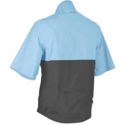 Sun Mountain Monsoon Short Sleeve Rain Pullover -Golf Shop sun mountain 2023 monsoon ss rain pullover glacier steel back itempicture