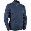 Sun Mountain Summit Long Sleeve Pullover -Golf Shop sun mountain 2023 summit ls pullover navy itempicture